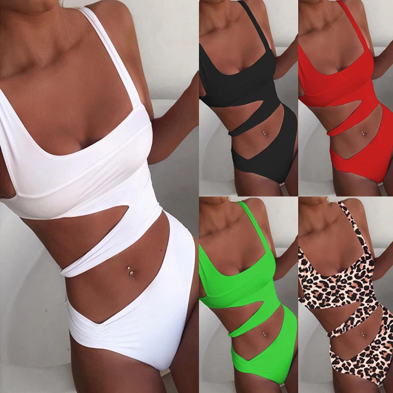 Новинка 2020 сдельный купальник женский с пуш-ап стринги сексуальный Монокини
