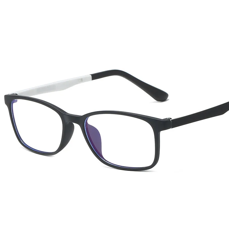 Новинка фотохромные зеркальные очки для близорукости модный анти синий