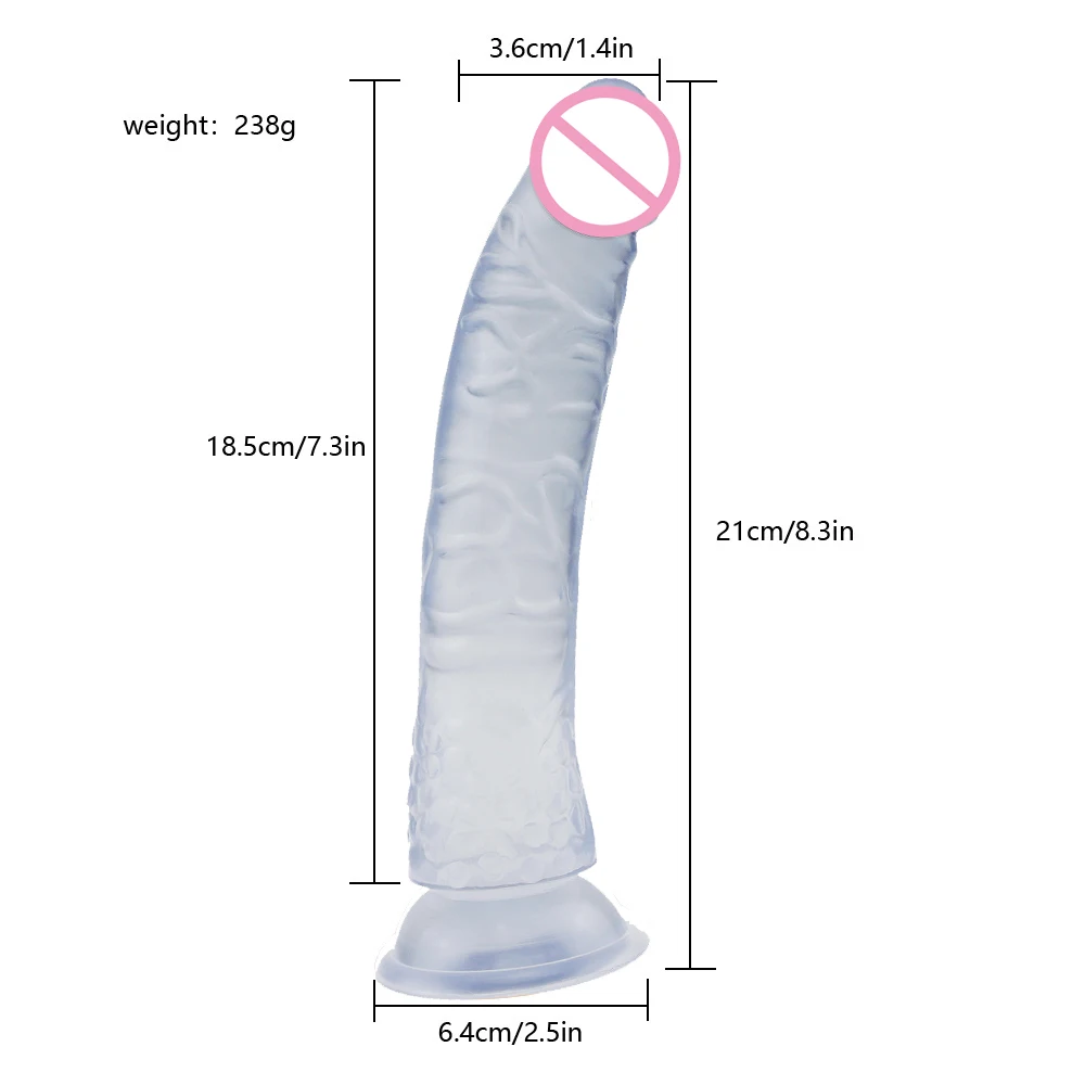 Большой реалистичный фаллоимитатор с присоской супер-огромный член для