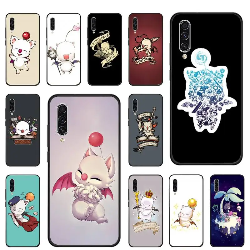 

Final Fantasy Moogle verse Phone Case For Samsung galaxy S note 7 8 9 10 20 fe edge A 6 10 20 30 50 51 70 lite plus Cover Funda