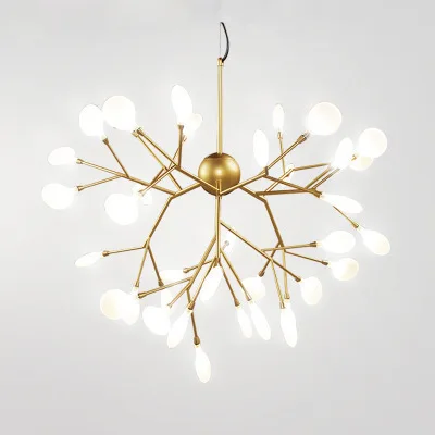 Потолочная люстра для дома лампа гостиной в сельском стиле с оттенками