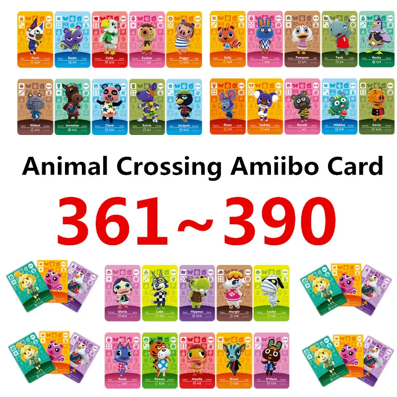 Переключатель-скрещиватель для животных Nintendo Amiibo Nfc/Ntag215 серия 4 361-390 |
