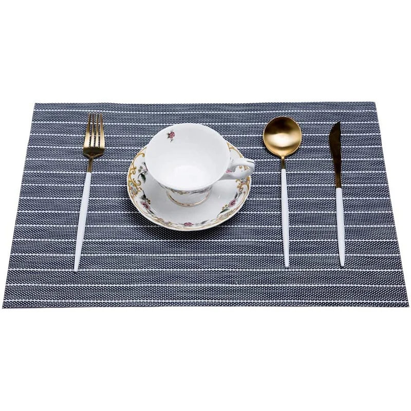 Столовые приборы для обеденного стола столовые набор из 6 моющихся ковриков