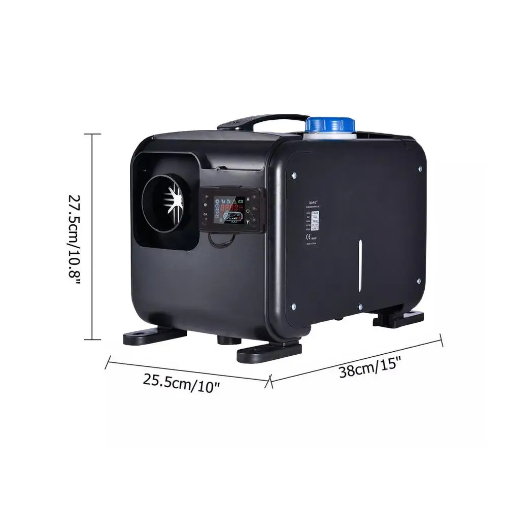 

12V/24V 8KW All-in-one Parking Fuel Air Heater Kit Fuel Heater Car Auxiliary Heater Home Car For Diesel Mechanical Vehicles