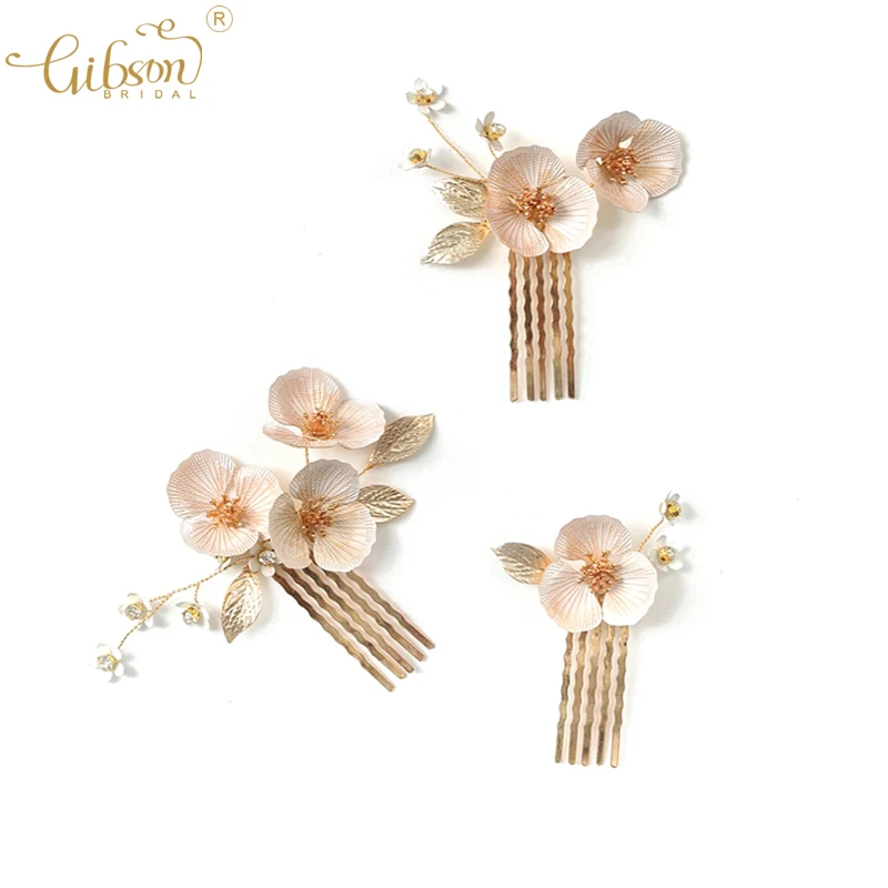 Смешанные Стиль Фея свадебный головной убор цветок Шарм расческа для волос