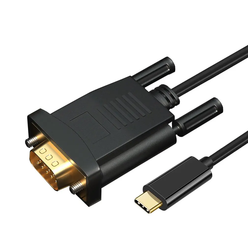 Кабель переходник с USB C на VGA 1080P Type 1 8 м|Кабели VGA| |