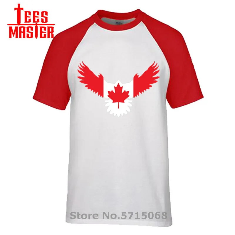 Орел флаг Канады молодой человек футболка 2020 высокое качество модные