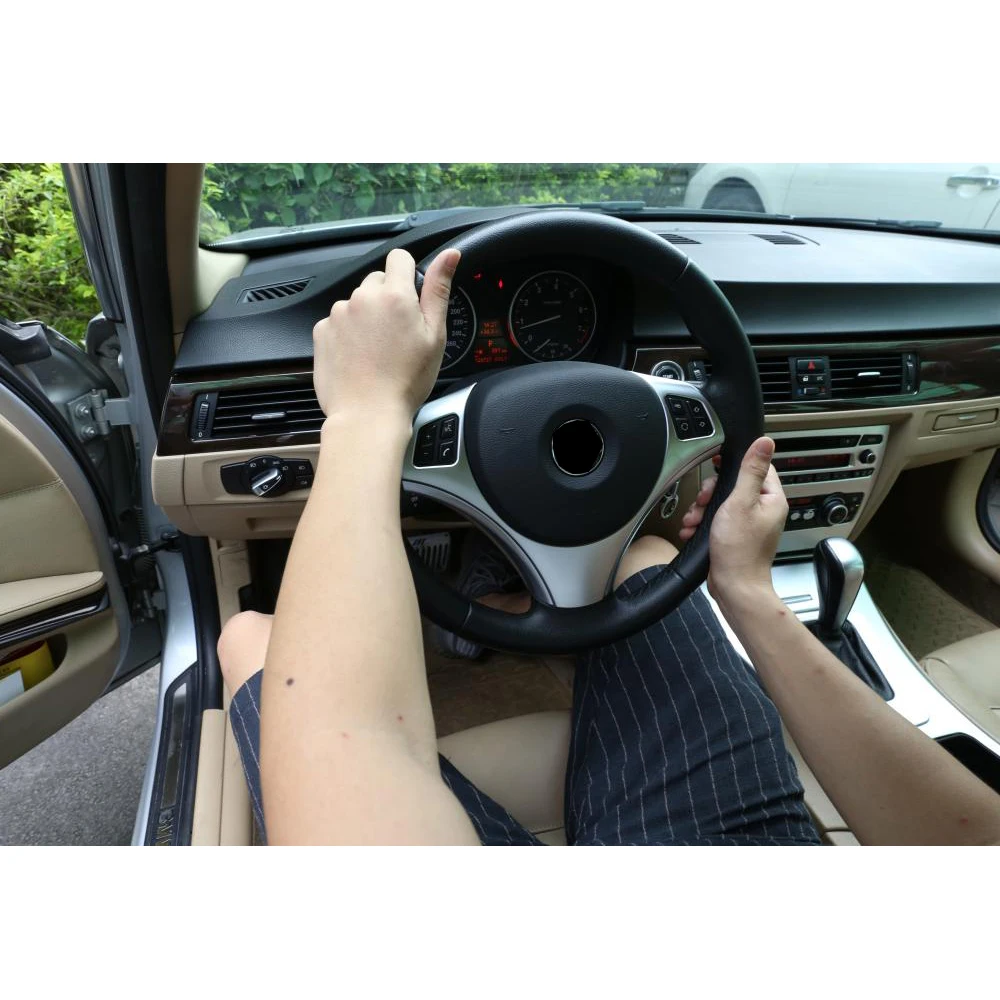 Декоративная накладка на руль автомобиля отделка наклейка раму для BMW E90 3 серии