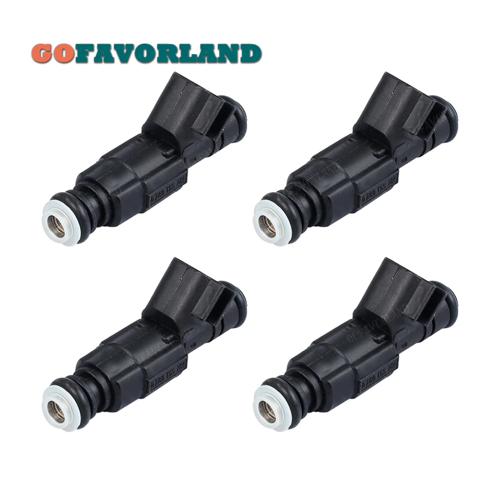 

4Pcs Fuel Injector Nozzle 0280155784 For Jeep Cherokee 1999 2000 2001 Grand Cherokee Wrangler 1999 2000 2001 2002 2003 2004