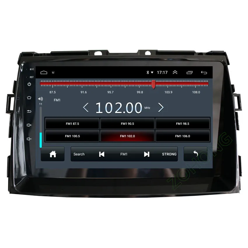 DSP 2.5D 4G Android 9,0 автомобильный DVD мультимедийный плеер для Toyota Estima/PREVIA/Tarago/Canarado Авторадио автомобильный gps навигатор стерео