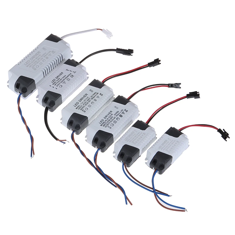 

1pcs 3W-36W LED Driver Light Transformer Constant Current Power Supply Adapter