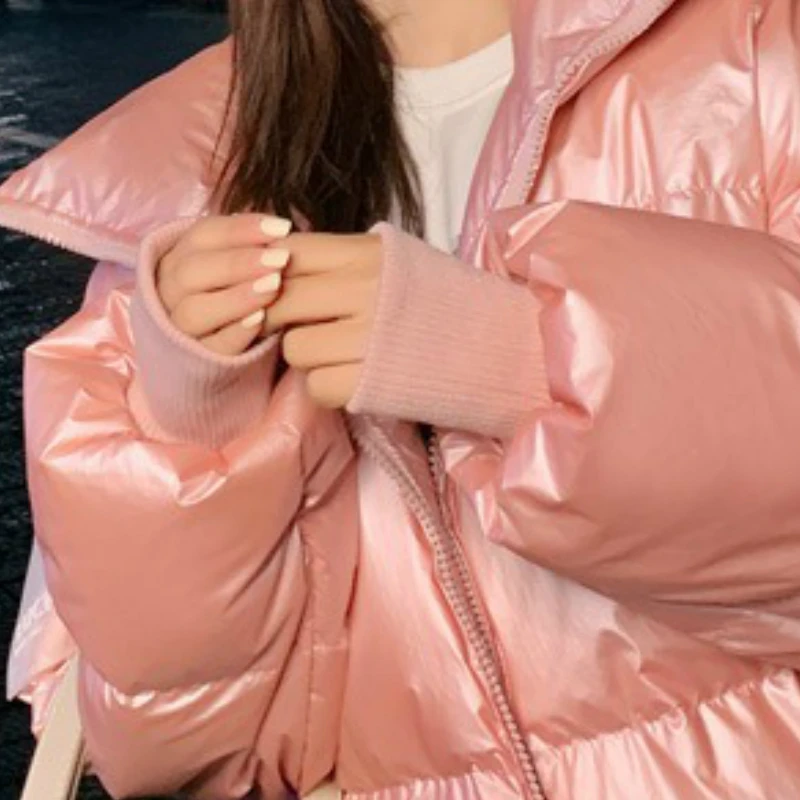

2020 short padded jacket Korean version loose student bread jacket female tide winter new net red down padded jacket women