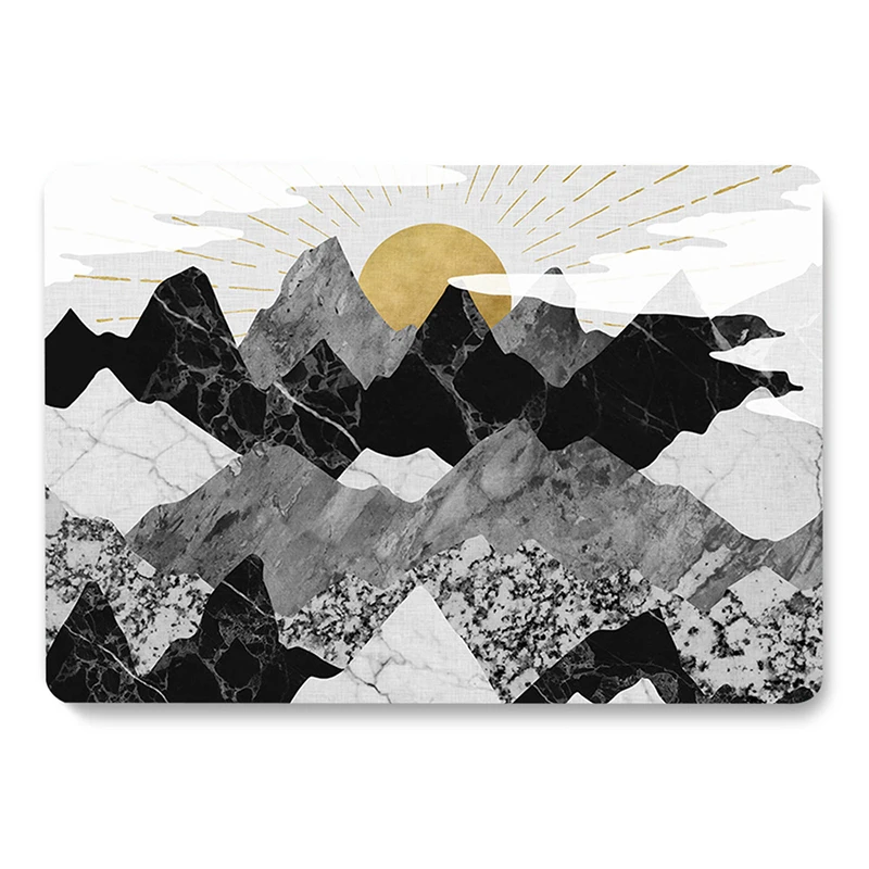 Abstract Sunrise Mountain Art Pattern чехол для ноутбука MacBook Retina Air 11 12 13 3 New Pro 15 4 16 дюймов Чехол |