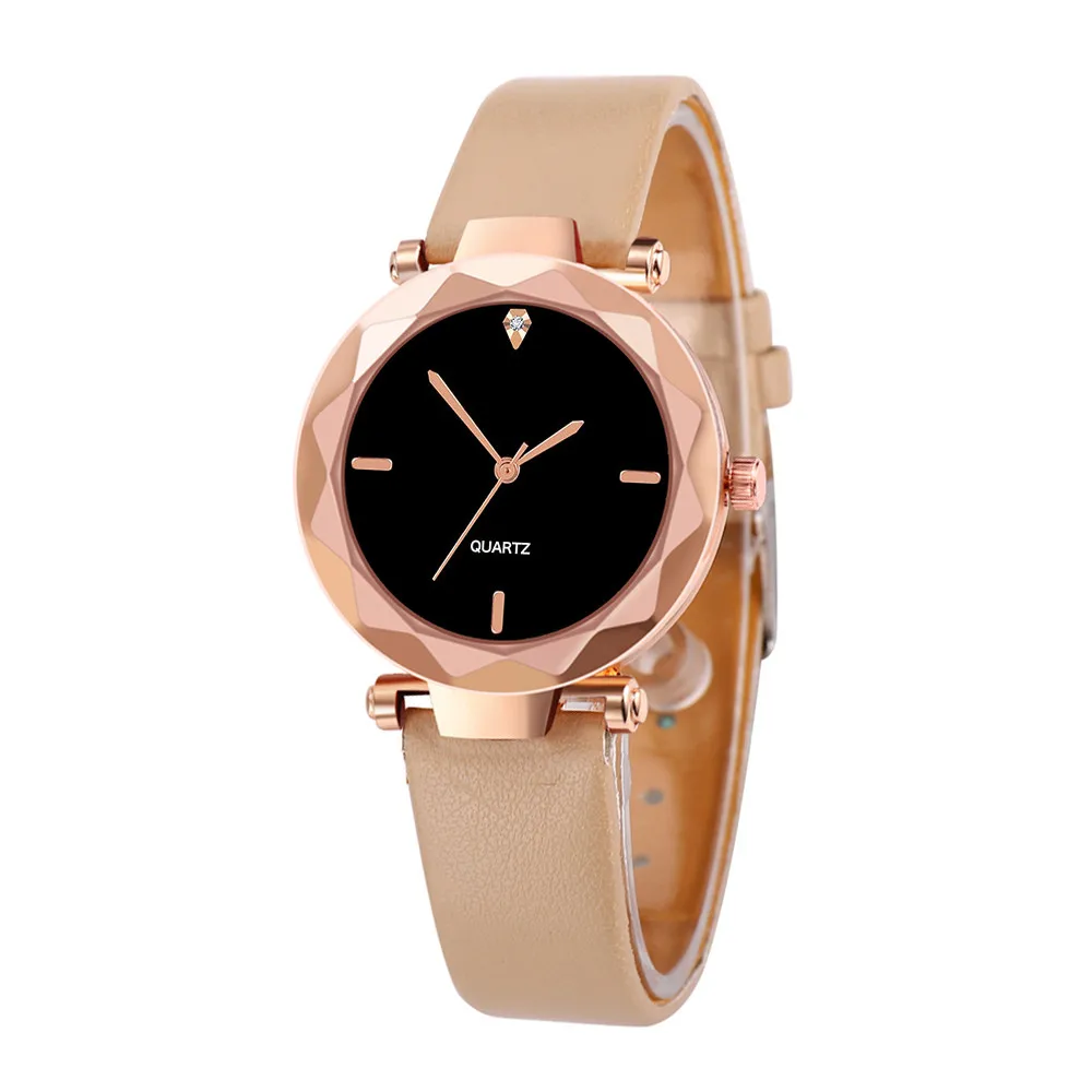 

Watch For Women Stylish Relogio Quartz Watch Woman's High-end Blue Glass Life Waterproof Distinguished Relogio Feminino Reloj