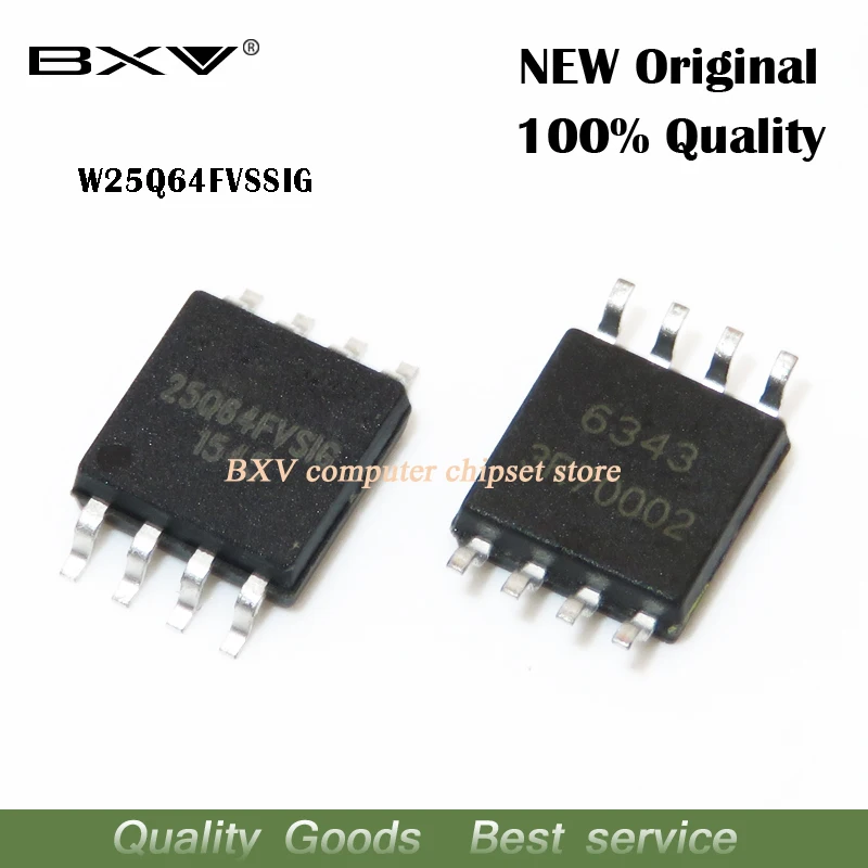 2 шт. W25Q64FVSSIG W25Q64FVSIG 25Q64FVSSIG 25Q64 SOP 8 8M FLASH roughing новый оригинальный чип для ноутбука