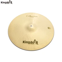 kingdo b20 handmade collection jazz series 16crash cymbal for drums