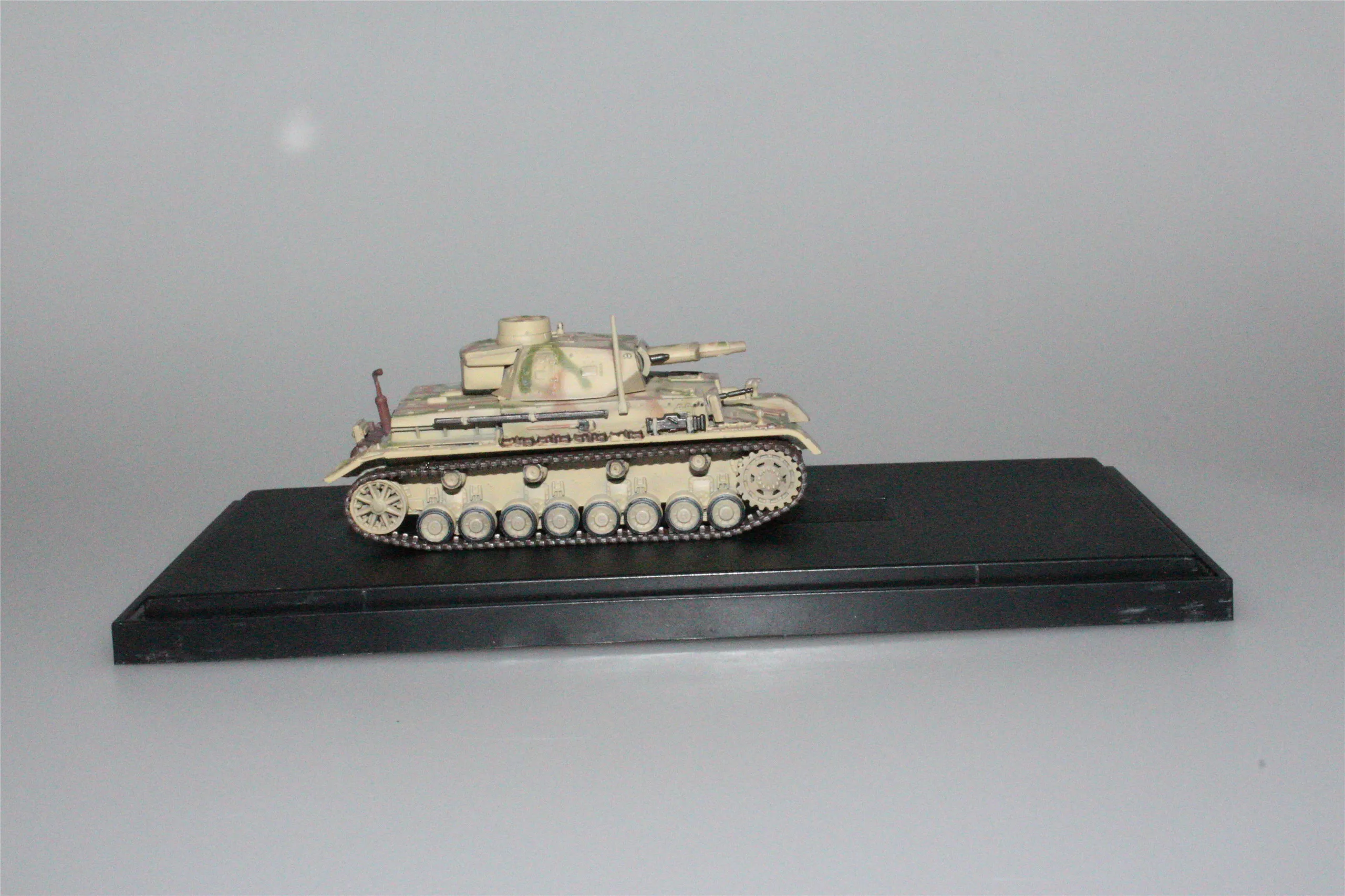 Modelo de tanque militar fundido a presi&oacute;n, escala 1:72, WWII Panzerkampfwagen IV, juguete para regalo de colecci&oacute;n-3