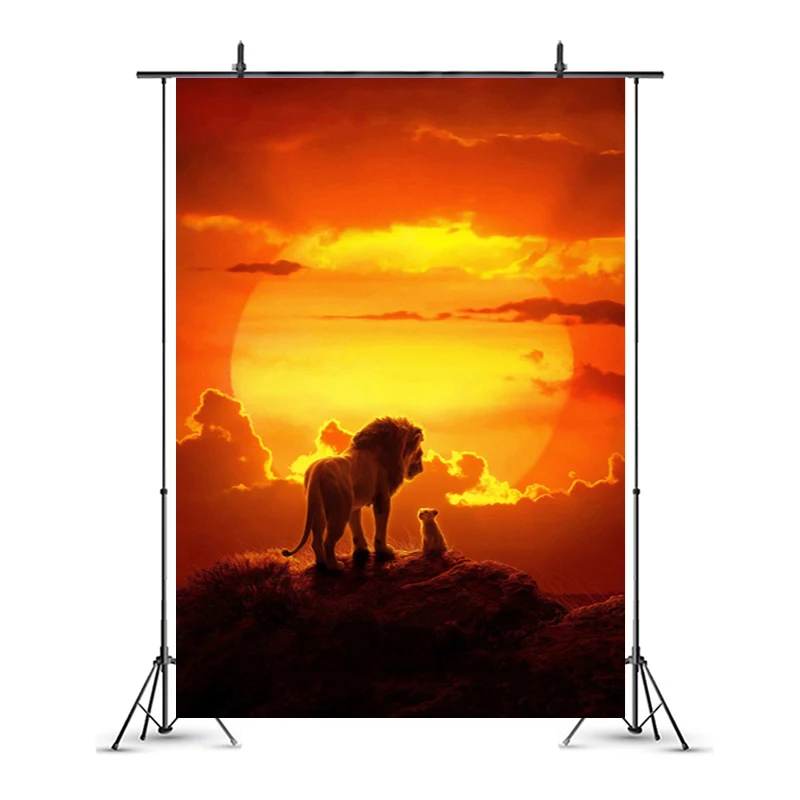 Лев тема вечерние фоны для детского праздника детская День рождения украшения