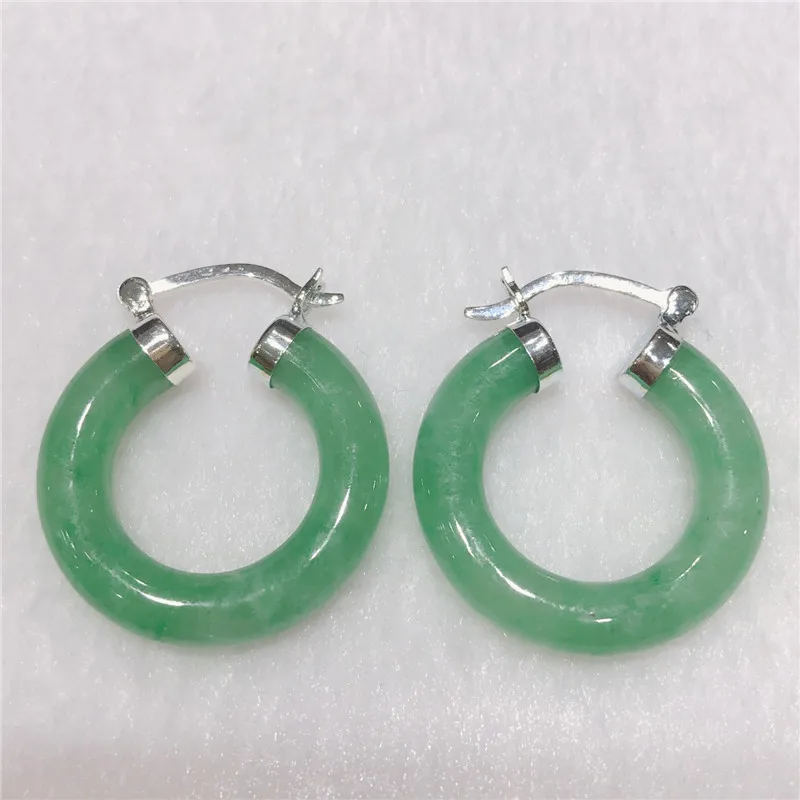 Красивые новые серьги из натурального фиолетового камня|earring findings silver|silver post