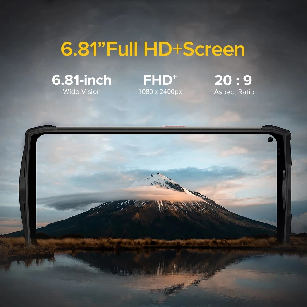 Ulefone Power Armor 13 Смартфон Android 11 8G + 256G мобильный телефон IP68 водонепроницаемый прочный