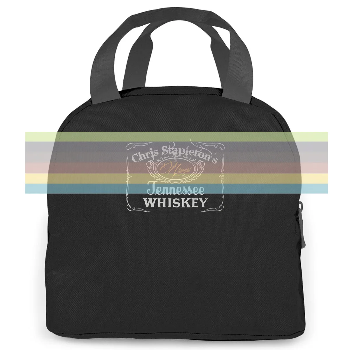 

Chris Stapleton Tennessee Whiskey Black for women men Portable insulated lunch bag adult