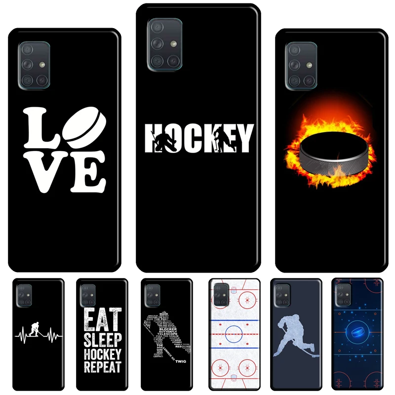 Чехол для хоккея с шайбой Samsung A54 A34 A14 A24 A12 A22 A32 A42 A52 A51 A71 A50 A70 A13 A23 A33 A53 чехол