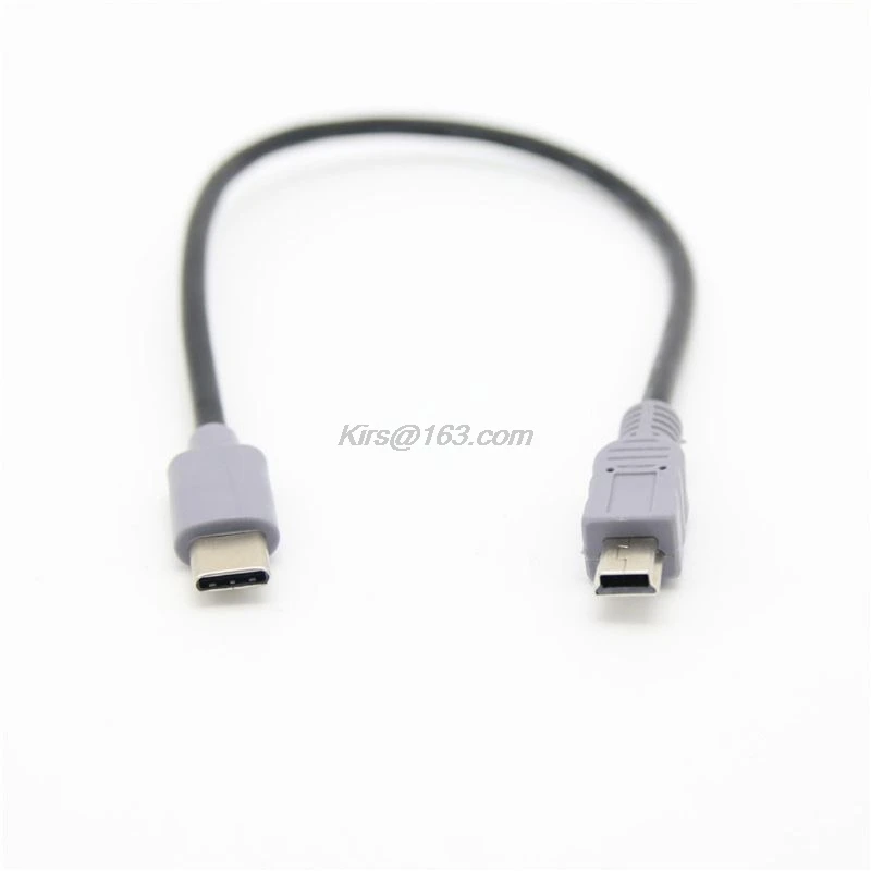 1 м USB Type C 3 папа к мини 5 Pin B штекер конвертер OTG адаптер свинцовый кабель для