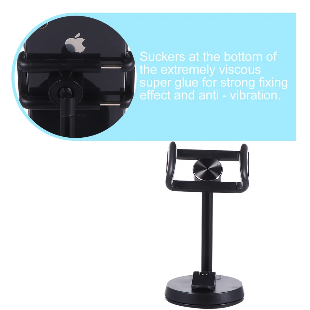 

1 Pc Multipurpose Aluminium Alloy Sucker Style Rotating Cellphone Stand