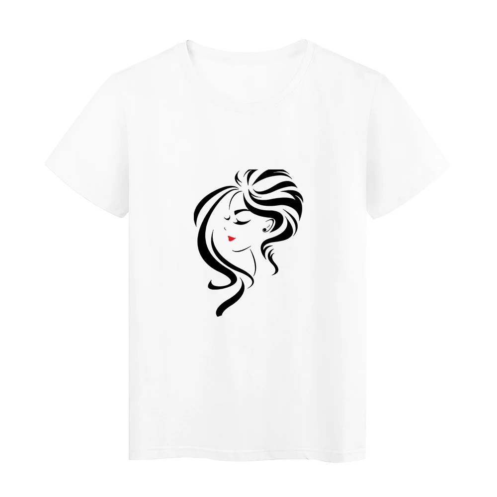 

Harajuku Lady Printed Summer Clothes Women Oversized T shirt Fashion High Street Tops Tumblr T-shirts Streetwear Ropa 2021