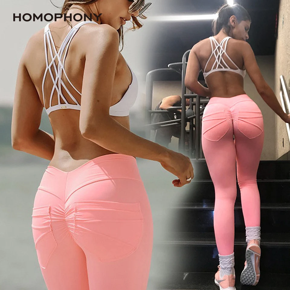 

Homophony Sexy Leggings Women Fitness Pants High Waist Sport Pants Women Clothes 2020 mujer pantalones femme pantalon