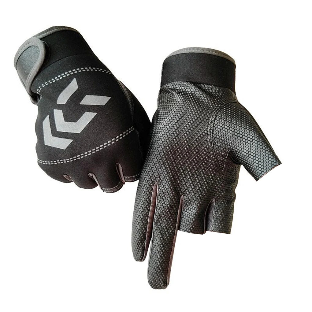 Перчатки рыболовные Нескользящие с 3 пальцами 1 пара | Спорт и развлечения