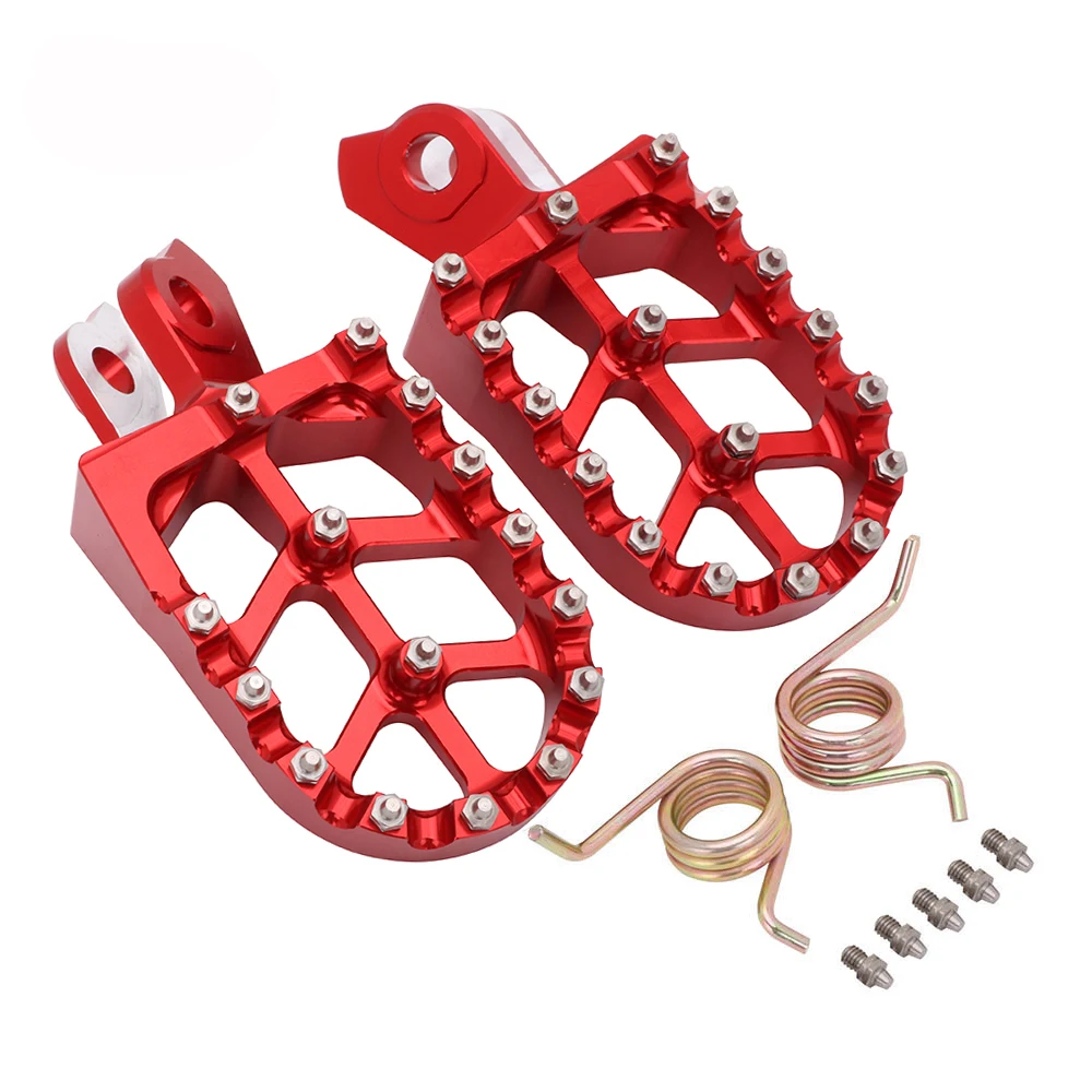 Подножки для мотоцикла CNC подножки педали SUZUKI RMZ 250 RMZ250 2010 2018 450 RMZ450 2008 RMX450Z