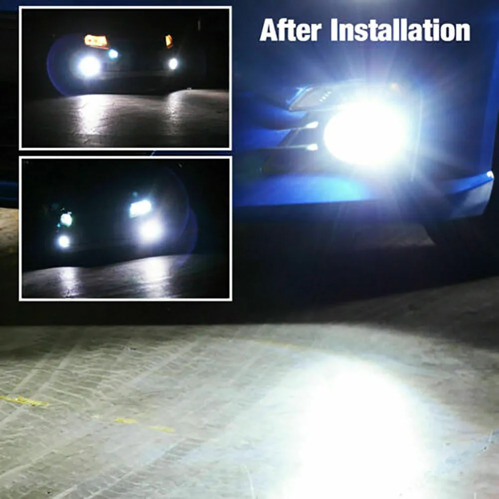 

H7 Car Headlight High/Low Kit 2 SMD 6000K Aluminum Alloy Bulbs Beam Canbus