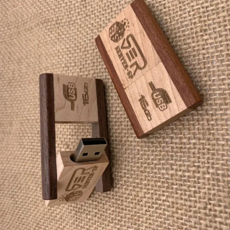 Модный деревянный флэш накопитель с логотипом 4 ГБ/8 ГБ 16 ГБ/32 ГБ|USB