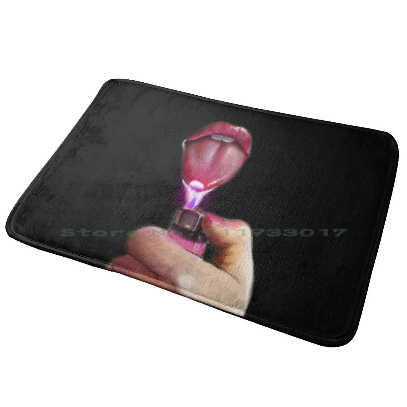 Черный коврик для входной двери только я Бог ванной ковер Темная Башня Стивен