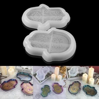 1pcs hamsa hand tray silicone molds palm amulet epoxy resin mold hamsa hand shape holder for diy dish crafts jewelry making