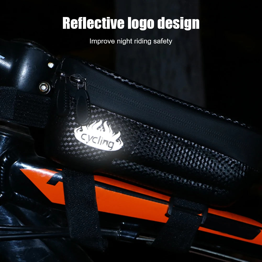 Водонепроницаемый передняя рама велосипеда сумки Чехол сенсорный Экран горы MTB