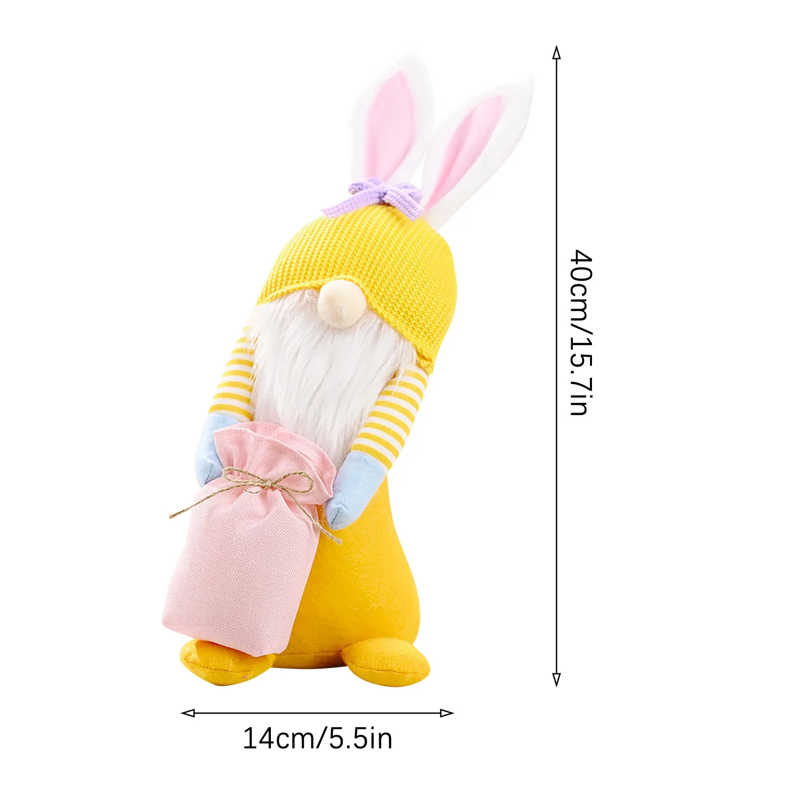 

Easter Gnomes Doll Toys for Kids Bunny Decoration 40cm Dwarf Faceless Doll Plush Rabbit Doll Children Easter Festival Gifts