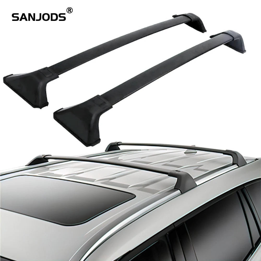 SANJODS หลังคา Rack Crossbar Fit สำหรับ Toyota Highlander 2020 2021 2022 XLE Limited แพลทินัม Cross Bar สำหรับรถกระเป๋าเดินทาง carrier
