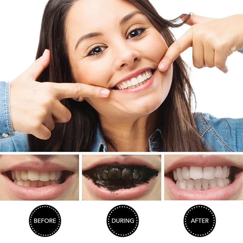 Прямая поставка порошок для отбеливания зубов Perfect Smile Tooth активированный кокос