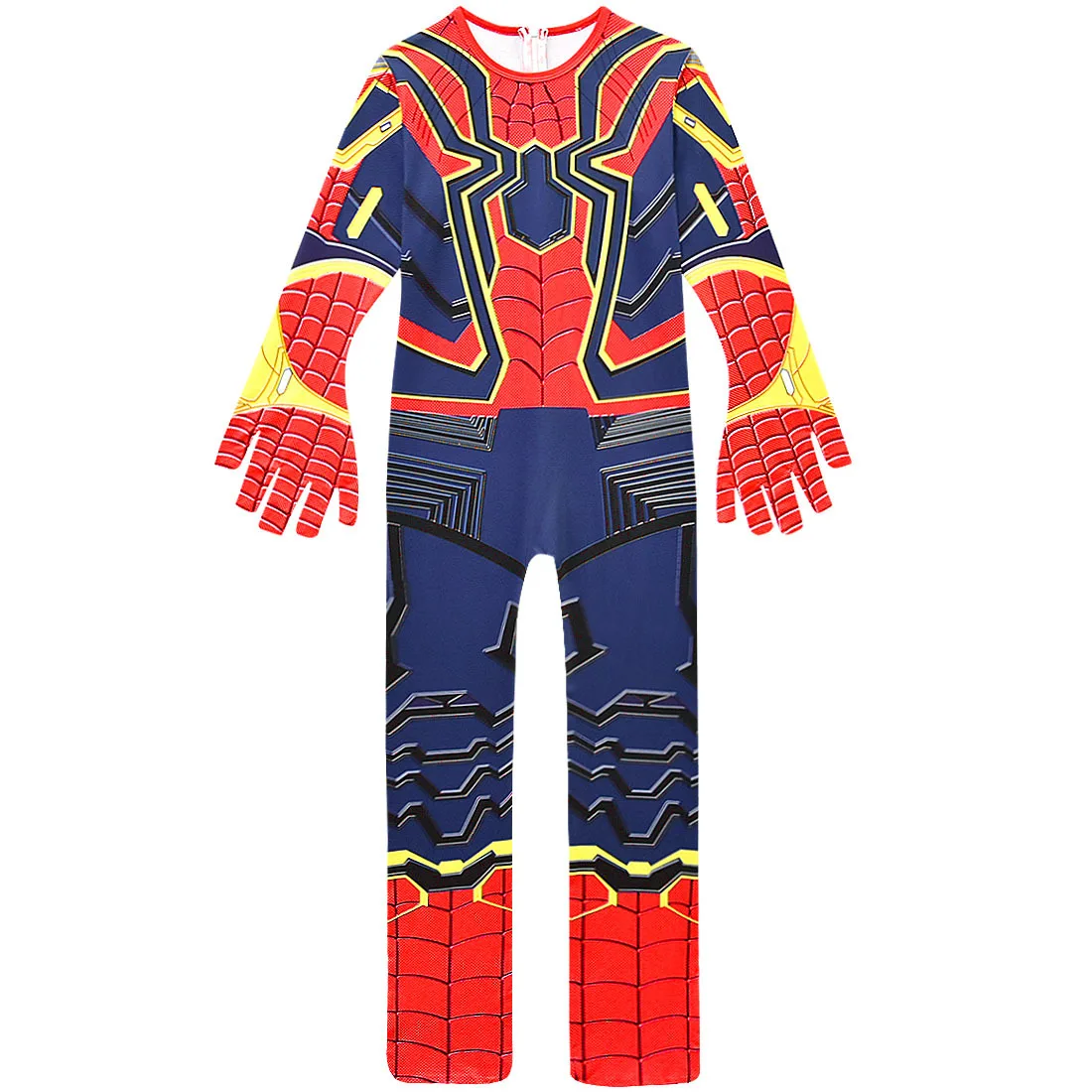 Пижама Человек-паук детская одежда карнавальный костюм Железный Паук Детские