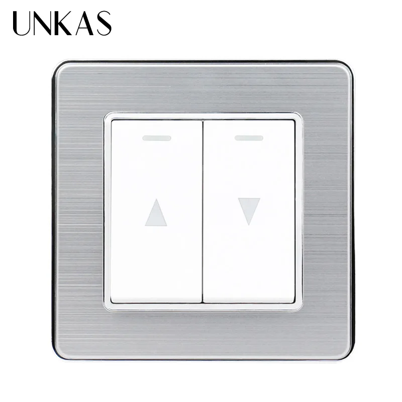 UNKAS переключатель для штор настенный электрического подъемного оборудования