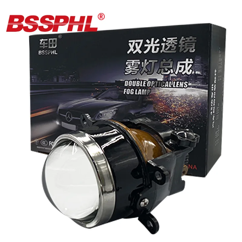 BSSPHL автомобиль HID биксеноновый прожектор противотуманной фары объектив дальнего света модифицированный для Honda/Subaru/CITROEN/MAZDA/LINCOLN/FIAT/SUZUKI/ford