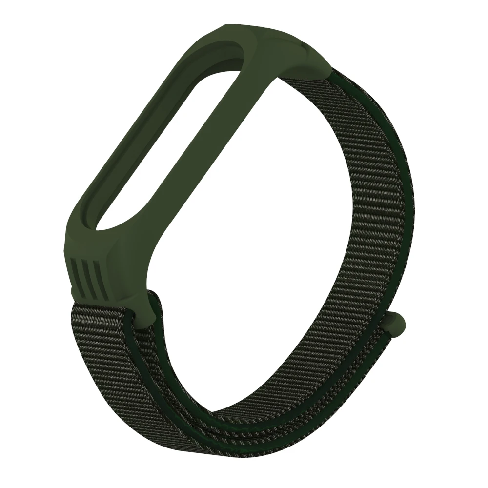 Armygreen Спортивный Браслет для Xiaomi mi 3 4 ремешок для часов нейлоновый ремешок для xiao mi Band 4 3 Correa браслет mi band 4 3 ремешок - Цвет: Armygreen