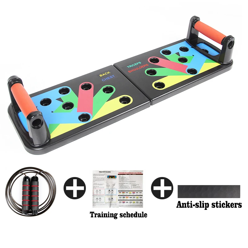 

Push Up Rack Board Sport Bodybuilding Home Gym Pectoralis Training Board Arm Strength Fitness Equipment Push-Ups Stands