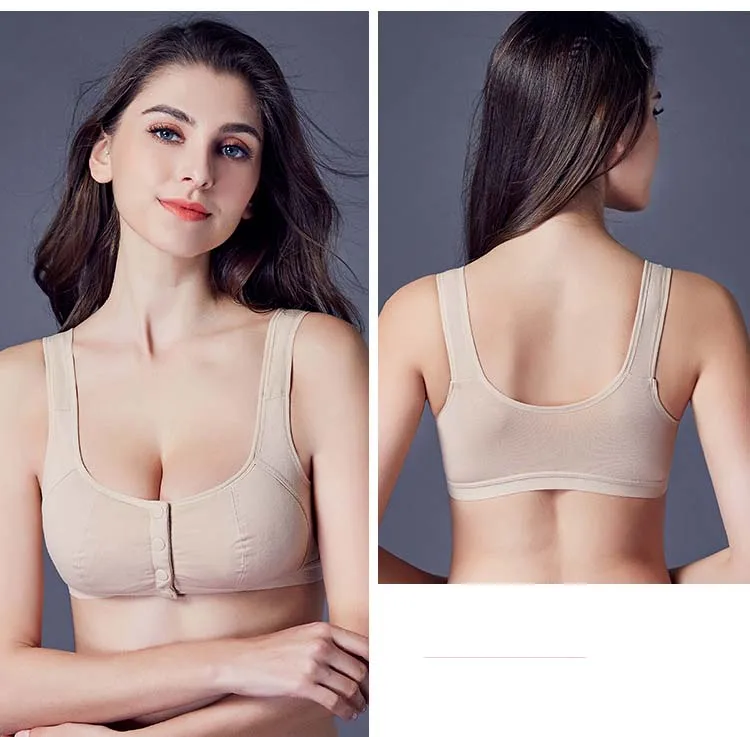 Женский бесшовный бюстгальтер befree красивый из натурального хлопка без косточек