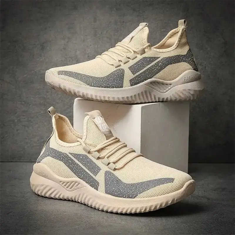 

2021 New Mesh Men Sneakers Casual Shoes Lac-up Men Shoes Lightweight Comfortable Breathable Walking Sneakers Zapatillas Hombre