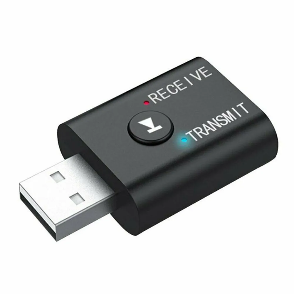Автомобильный приемник-передатчик Bluetooth 5 0 2 в 1 беспроводной аудио 3 мм USB TR6 Aux