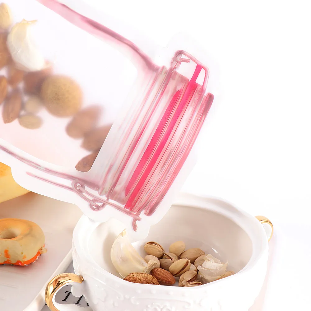 10 шт. пластиковые пакеты для хранения в форме бутылки | Дом и сад