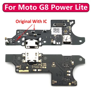 Original Dock Connector Micro USB Charger Charging Port Flex Cable Board For Motorola Moto G8 Power  in India